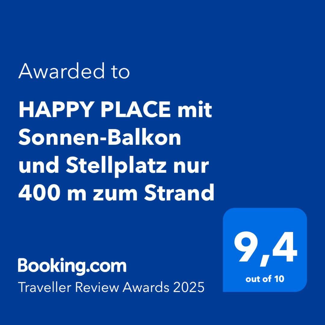 Happy Place Mit Sonnen-Balkon Und Stellplatz Nur 400 M Zum Strand Scharbeutz Εξωτερικό φωτογραφία